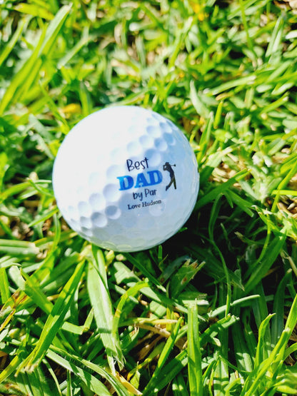 Personalised Golf Balls - Best by Par