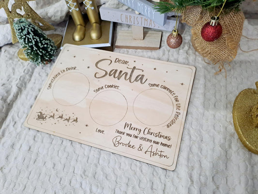 Personalised Santa Treat Board