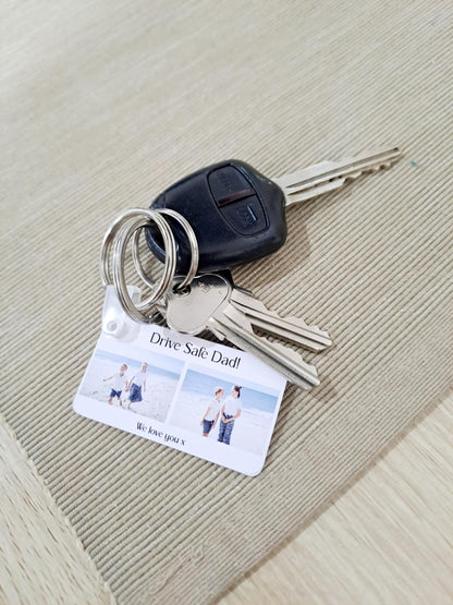 Photo Keyring - Drive Safe