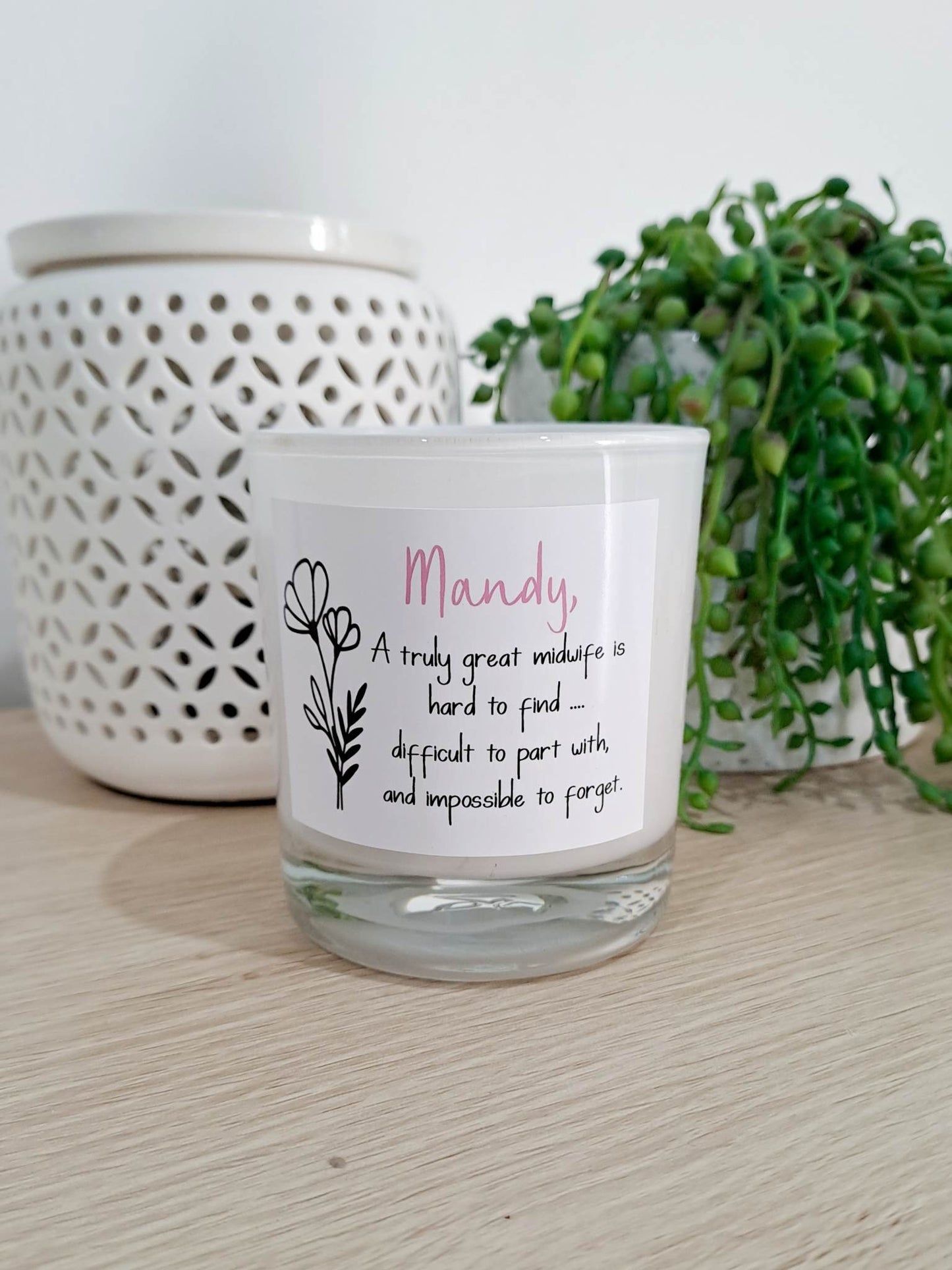 Personalised Candles