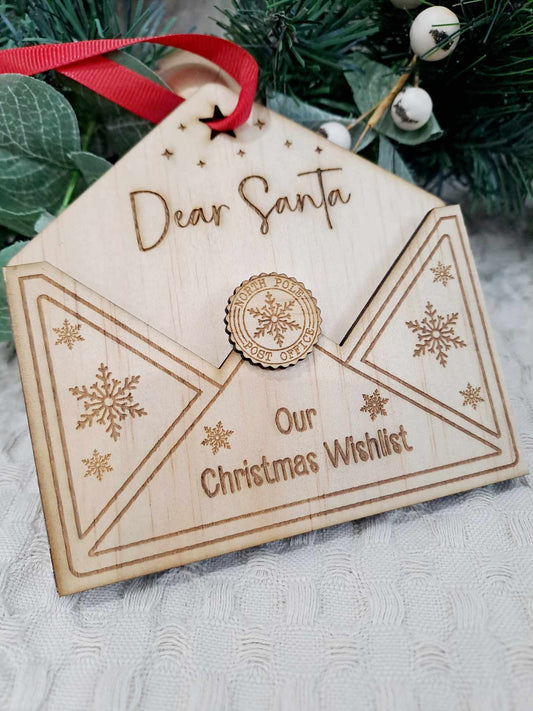 Santa Letter Ornament