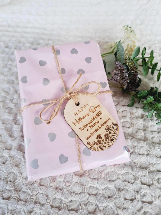 Timber Gift Tag