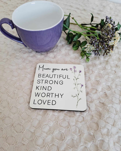 Personalised Coaster - Mothers Day Design