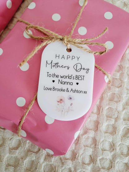 Personalised Gift Tags - Mothers Day