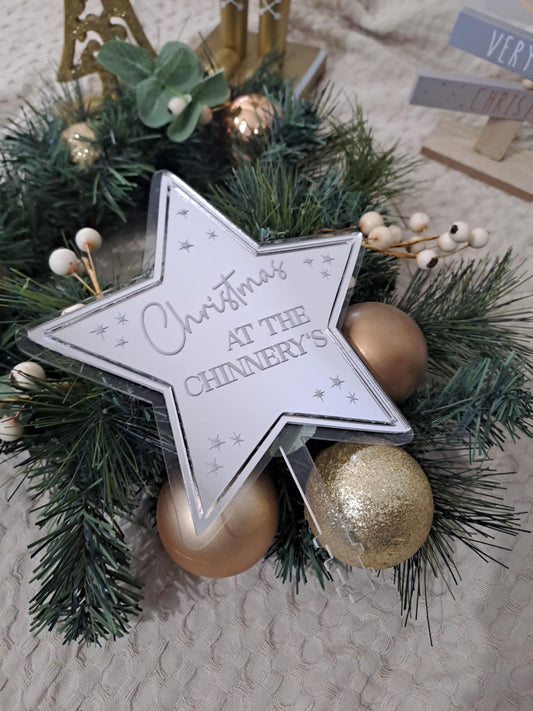 Personalised Christmas Tree Topper