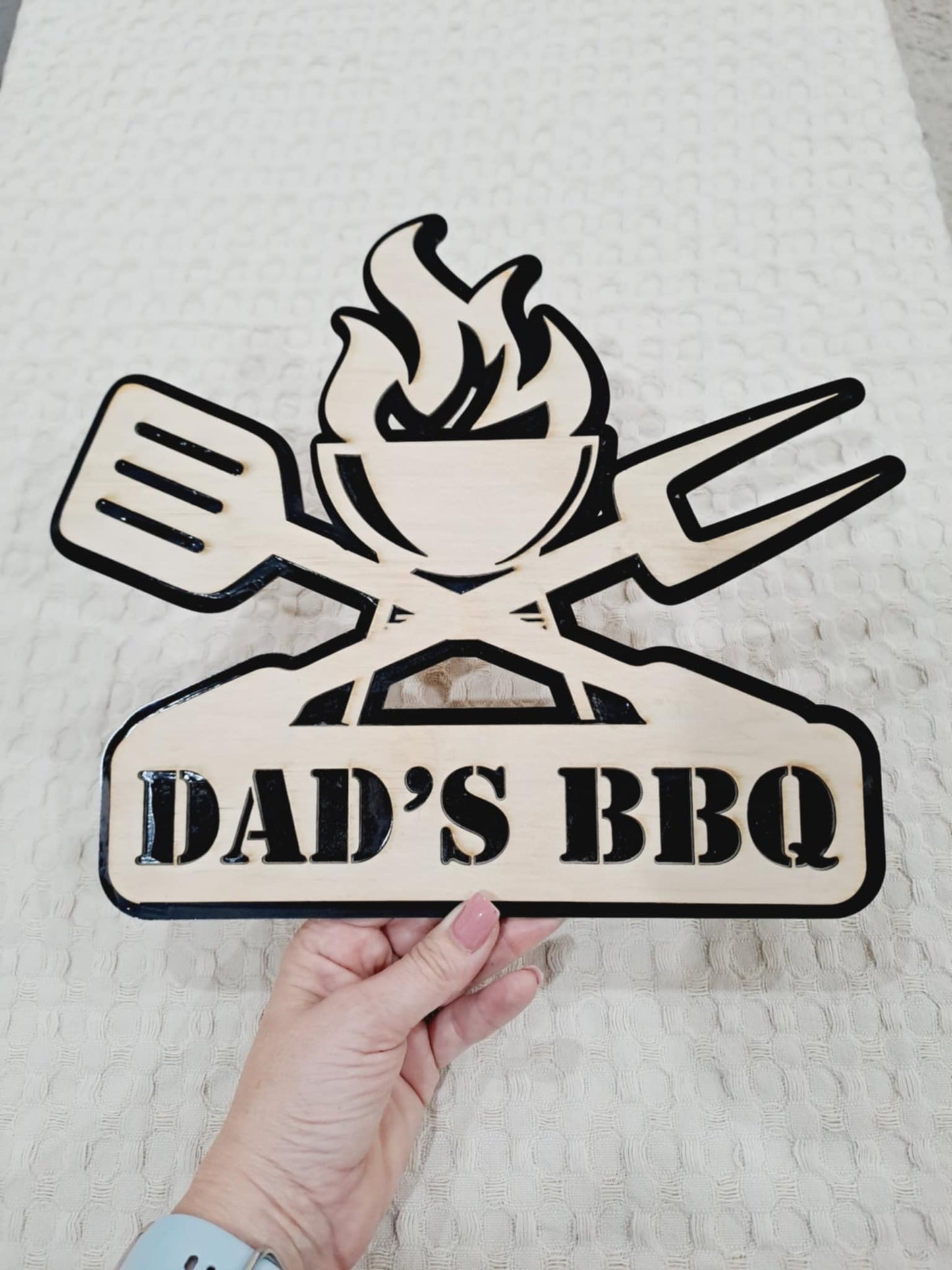 Dad's BBQ Plaque