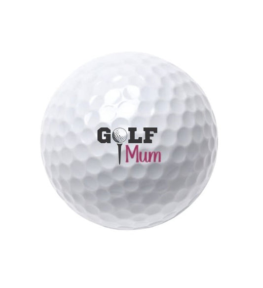 Personalised Golf ball - Set of 3 - Golf Mum