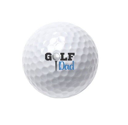 Personalised Golf ball - Set of 3 - Golf Dad