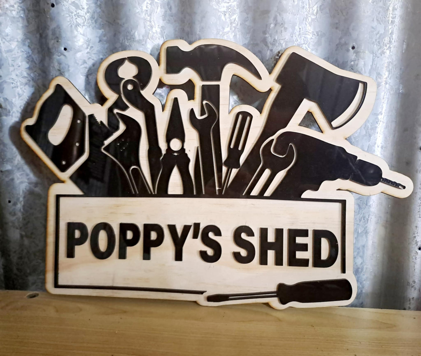 Timber Shed sign