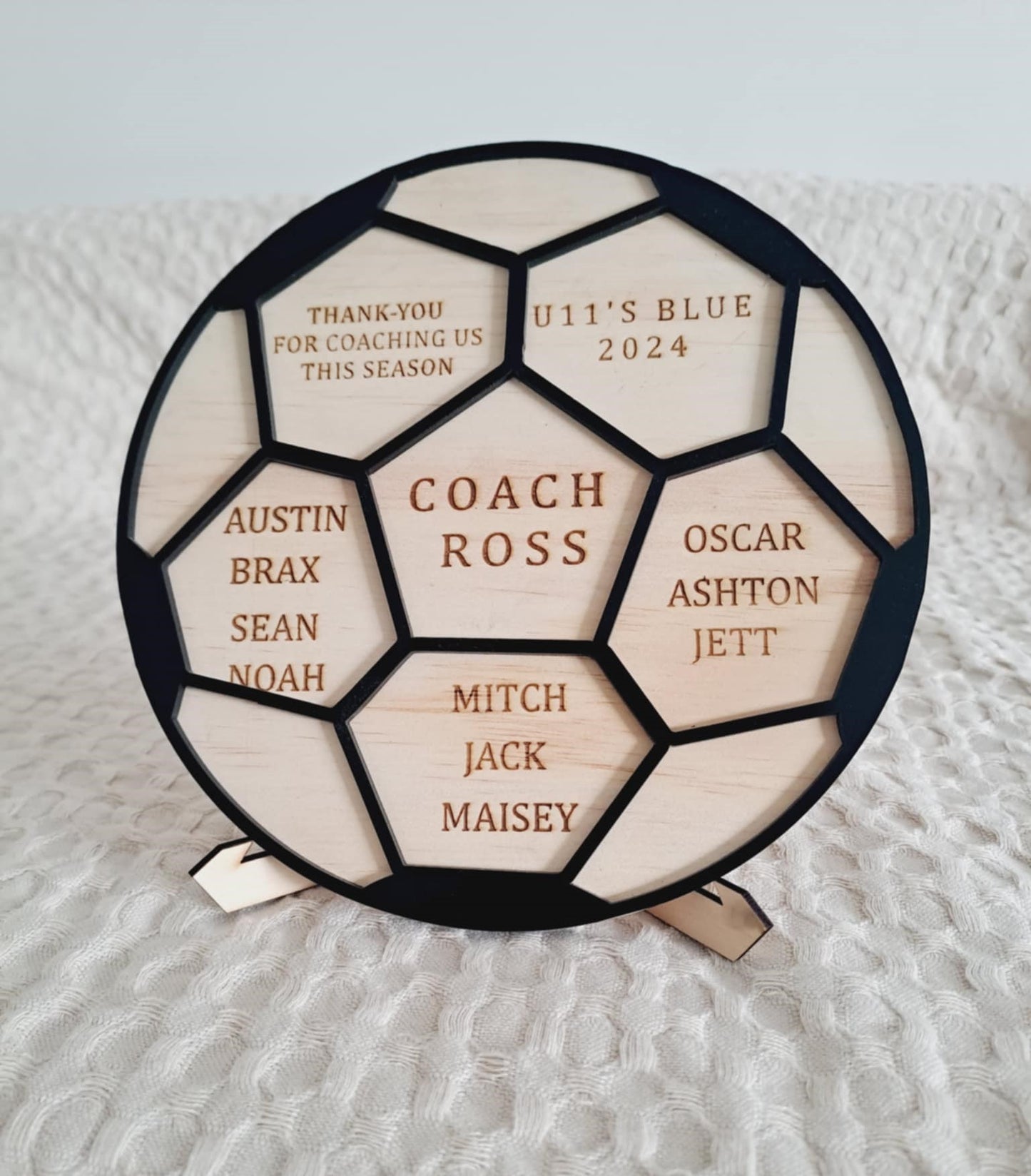 Thank-you Coach Plaque