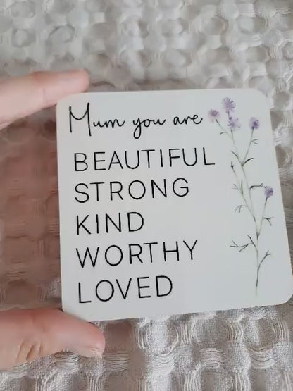 Personalised Coaster - Mothers Day Design