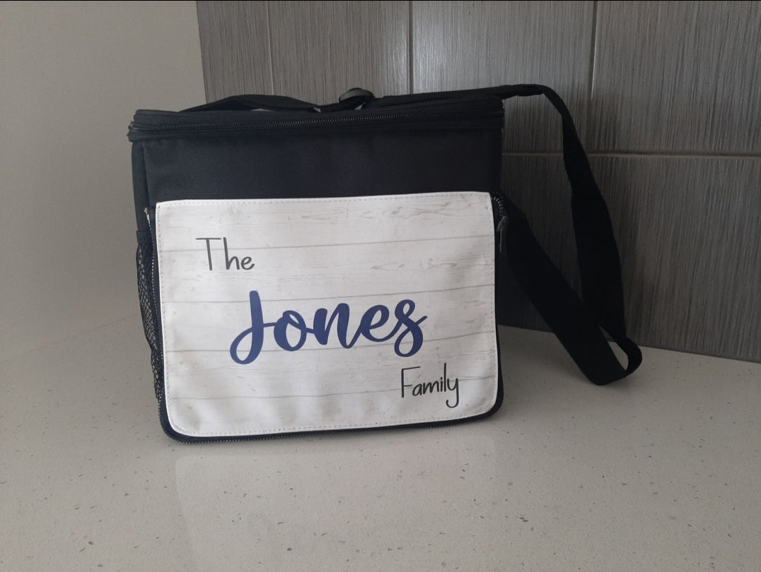 Personalised shop cooler bag