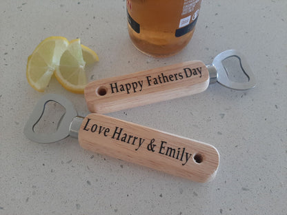 Wooden Bottle Openers